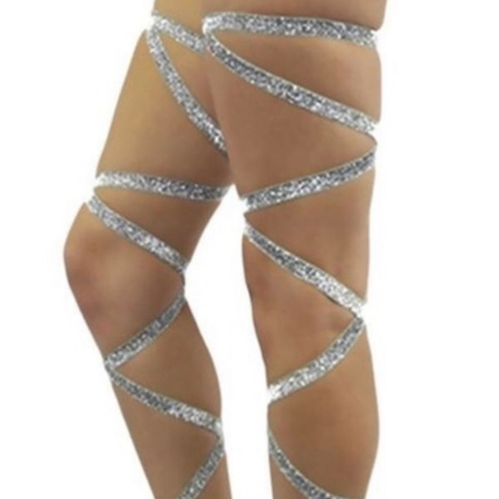 Silver leg wraps
